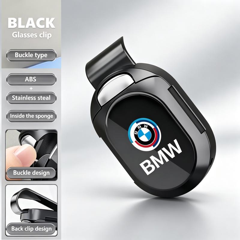 Car Sticker Glasses Storage Clip For Car Sun Visor Auto Accessories Fit BMW 1 3 4 5 7 Series X1 X2 X3 X4 X5 X6 X7 Z4 M3 M4 M5 M8 BW3