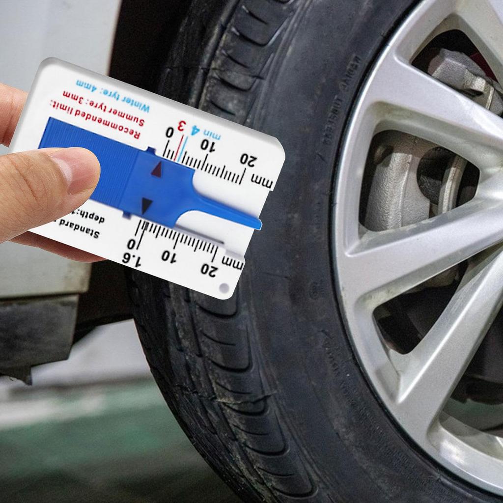 Truck Tire Depth Gauge, Auto Tire Tread Gauge, Tire Groove Depth Measurement Tool |