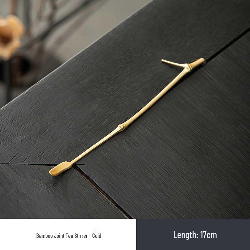 Japanese Tin Tea & Coffee Scoop - Long Handle Stirrer & Dual-Use Incense Burner Tool