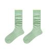 Solid Color Ice Silk Long Socks Lolita Mid-tube Stocking Fashionable Knee High Sock  Spring