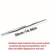 27/38/48cm Aquarium Plant Tweezers Multifuctional Stainless Steel Elbow Tweezers Fish Tank Aquascape Tools Aquarium Feeding Tong