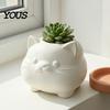 Creative Animal Pencil Holder Cute Cat Pen Holder, 3D Printed Kitten Desk Organizer, Minimalist Stationery Decorative Container Cup, Multi-purpose