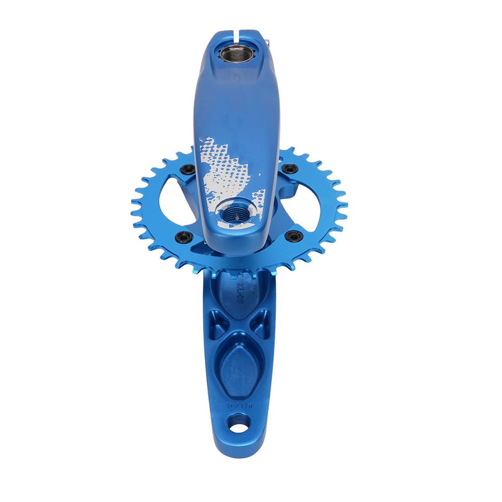 Bike Crank Arm Set Hollow Integrated Crankset 36T Chainring Bottom Bracket for 8 12 Speed Positive Negative Tooth for