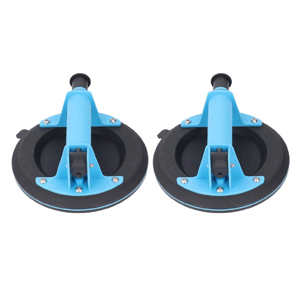 Set 2 ventuze din sticlă, 8 inch, aspirator industrial, 440 lbs, 200 kg, ridicare rezistentă pentru înlocuirea mașinii