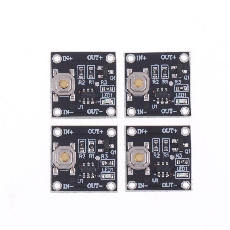 Single Bond Button Bistable Switch Board Module 2.2-5V Continuous Load 2A Low Power Micro One Key Switch 0.5Ua