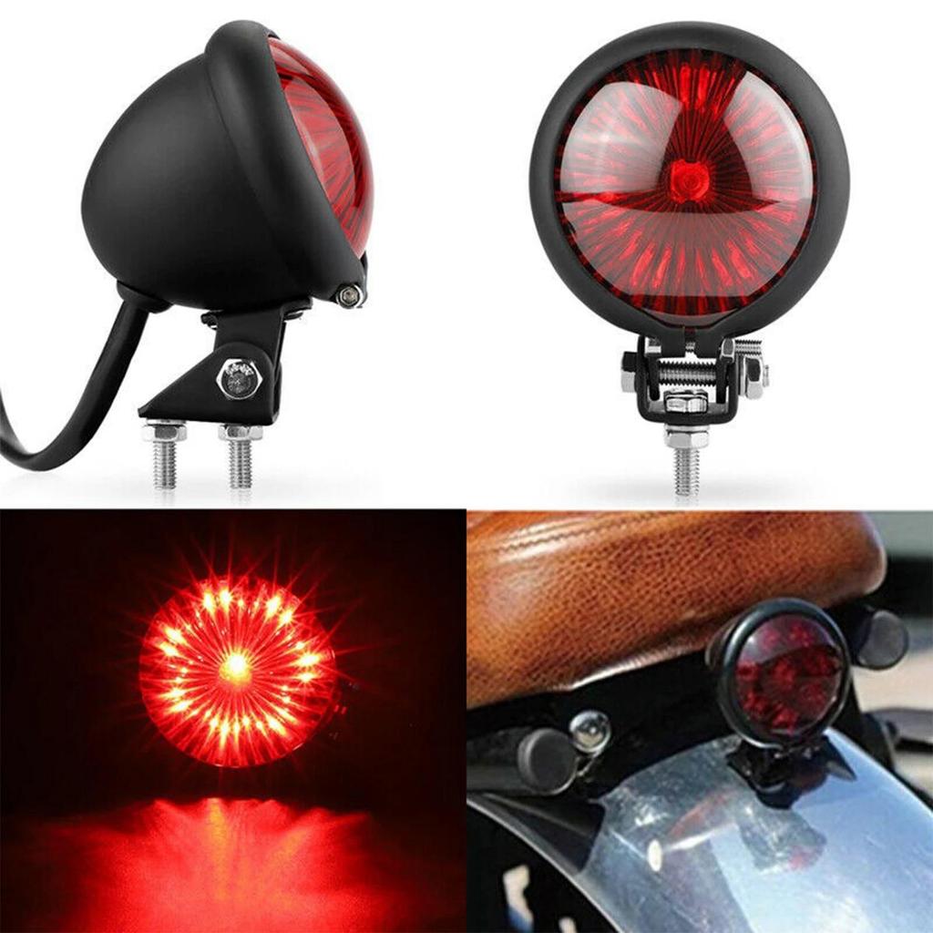 Retro Universal LED Motorcycle Brake and Signal Lights for Harley