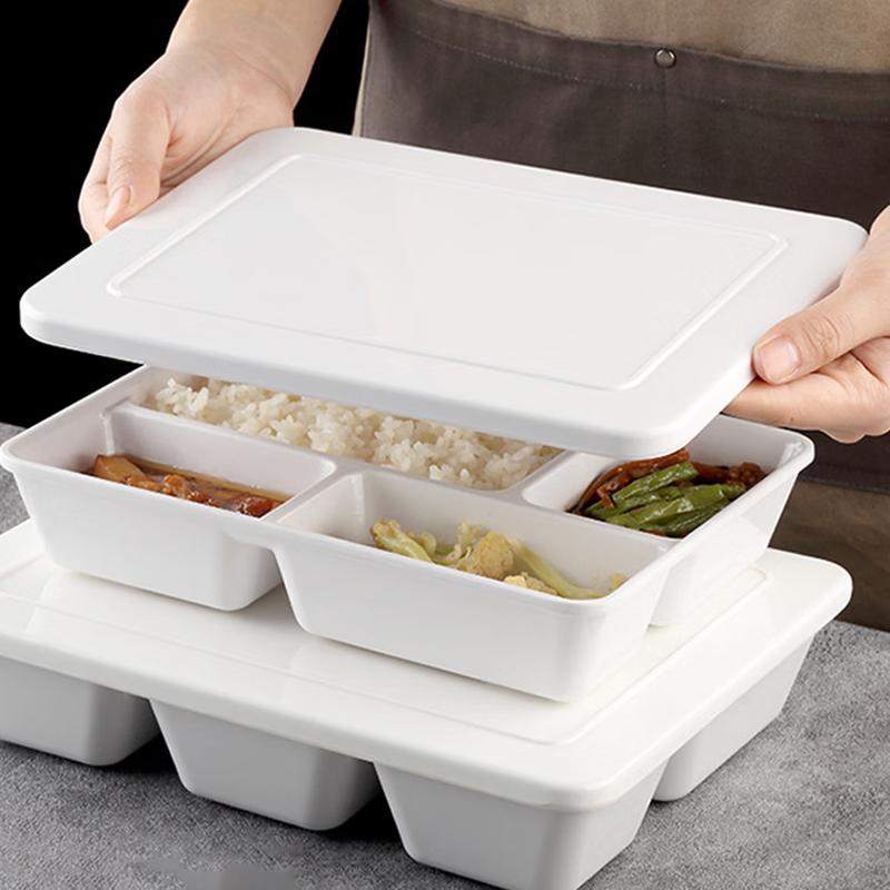 Melamine 5-Compartment Divided Lunch Tray