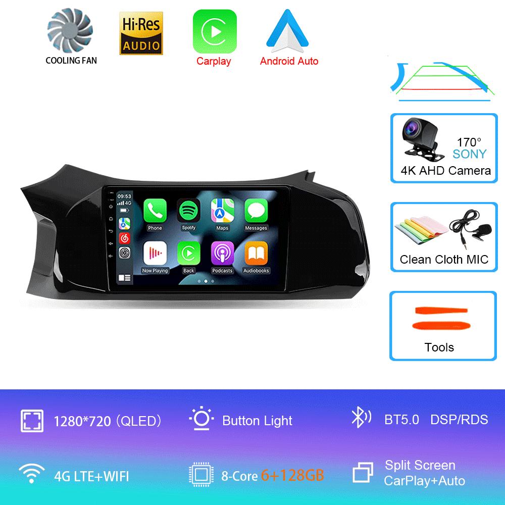 Car Radio Android 14 For Chevrolet Onix 2012 - 2014 2015 2016 - 2019 Navigation GPS Multimedia Video Player Stereo Carplay 4G BT