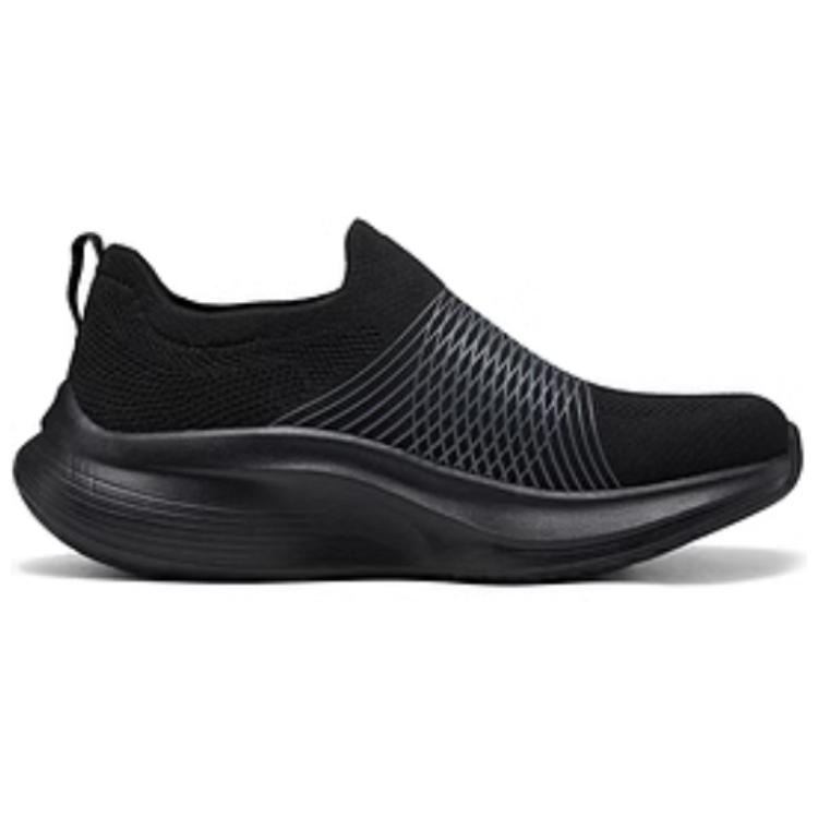 Skechers Go Walk Soft Comfortable Low Top Casual Shoes Women Sneaker Black 125052-BBK