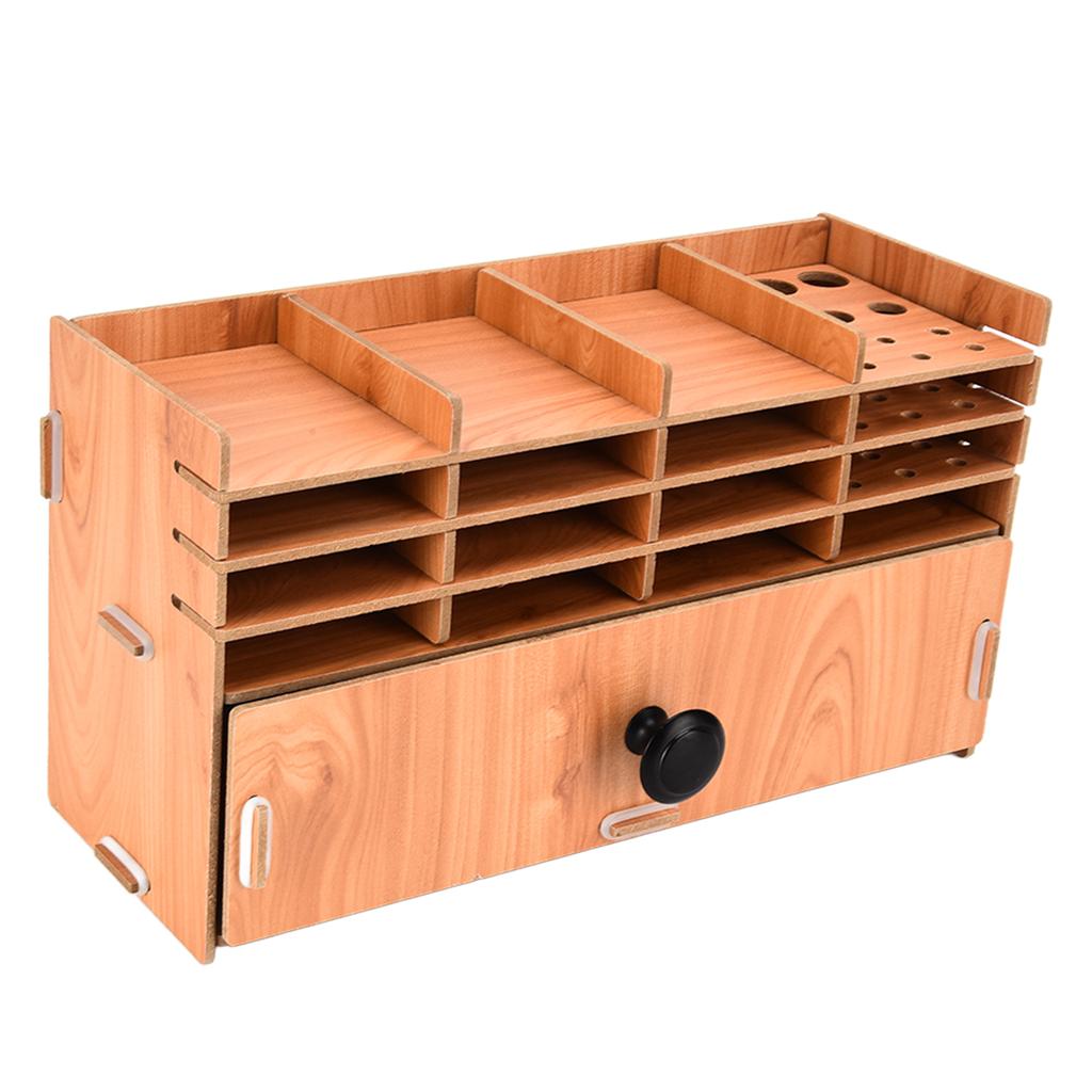 Strass Aufbewahrungsbox DIY Holz Mehrschichtige Fächer Strass Werkzeug Organizer für Strasssteine Ohrringe Halsketten