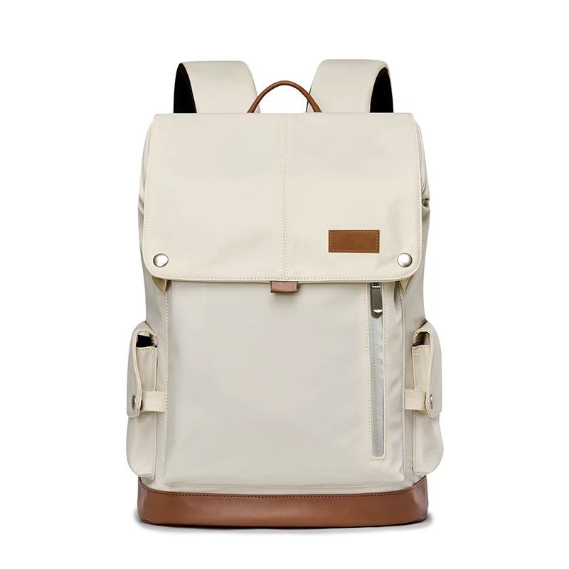 Modischer Color-Block Rucksack mit großem Fassungsvermögen 16 Zoll Laptop Tasche Outdoor Freizeit Unisex Rucksack