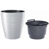 MAZE FLOWER POT - WHITE - PP-DBMZ300