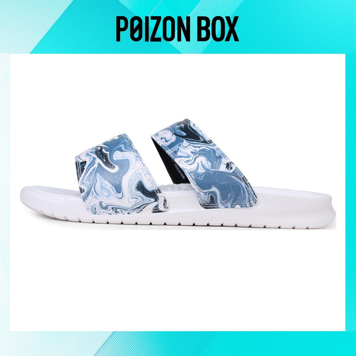 

сабо Nike Benassi White Blue Black Women s 819717-002