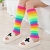 Women Woolen Leg Cover JK Hot Girl Versatile Knitted Foot Cover Warm Stocking Set Shoe Cover