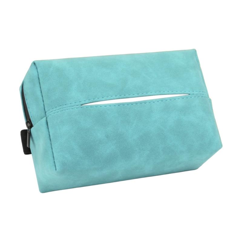 1Pc Car Tissue Holder, Sun-Visor Napkin Holder, Car-Visor Tissue Holder, PU Leather Backseat Tissue Cases Holder