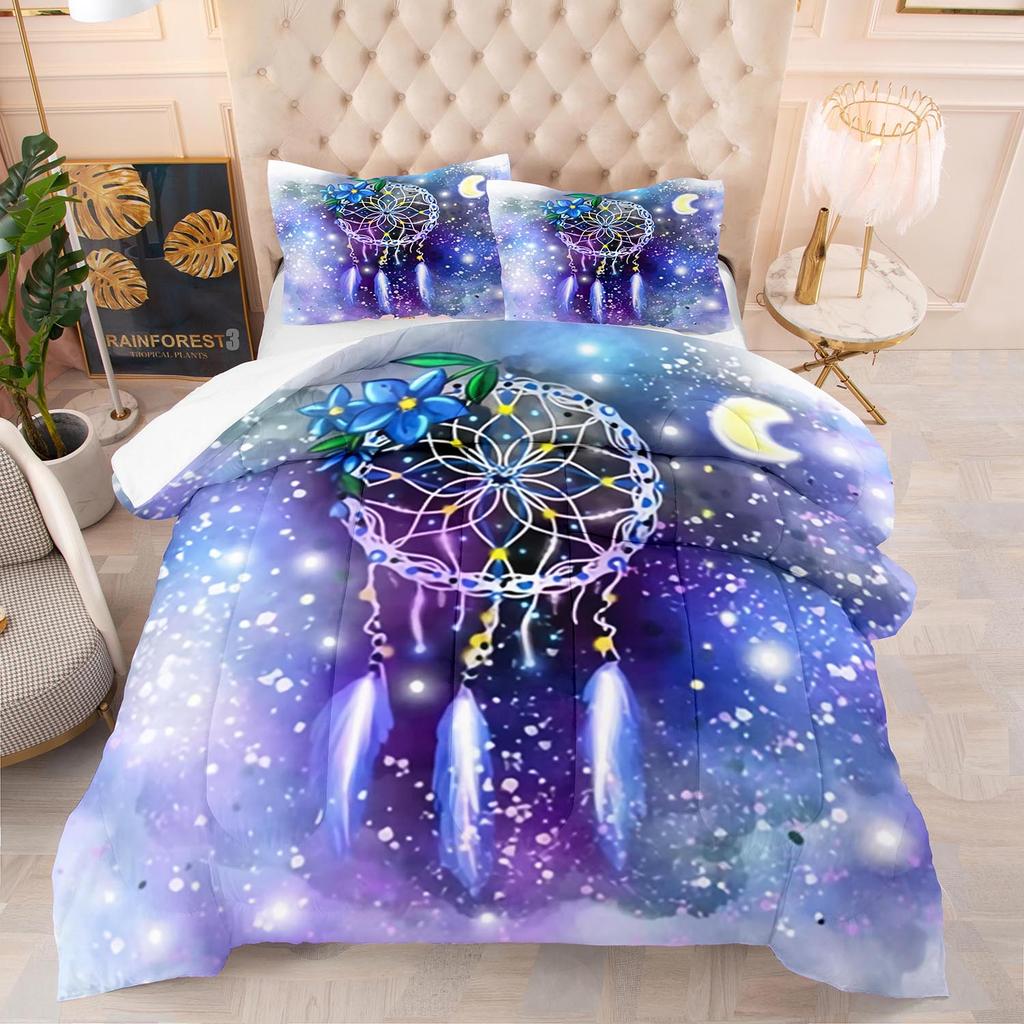 Dream Catcher Bedding Set Luxury Soft Bed Linen For Kids Adults 3D Printed Home Decor Single Double Twin Bohemia Duvet Cover Set