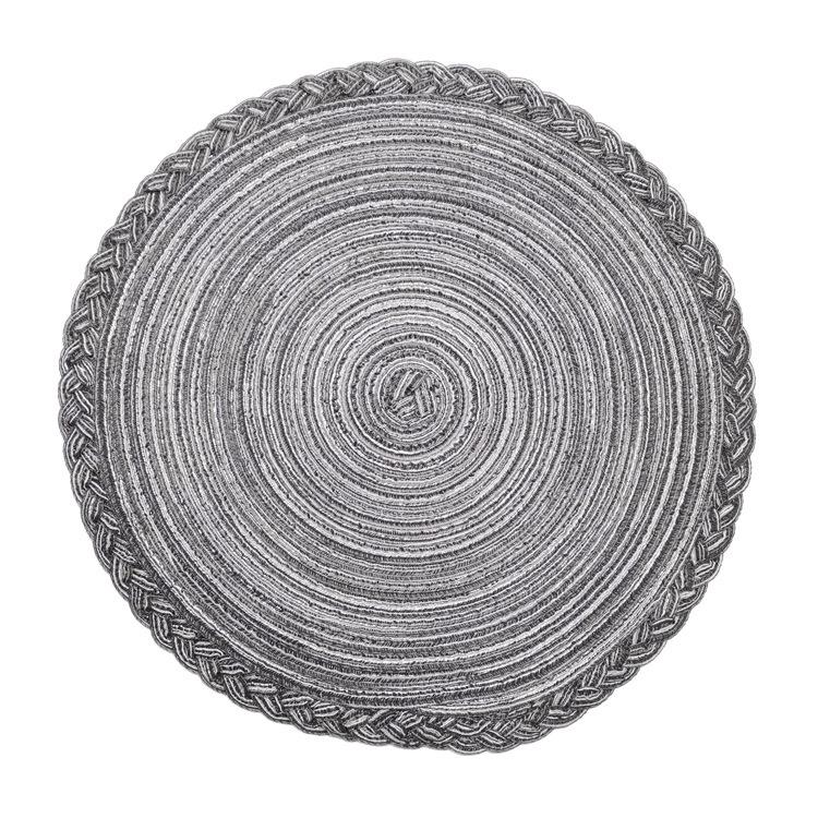 

Круглая салфетка из скандинавского хлопка с кружевом 18 cm
