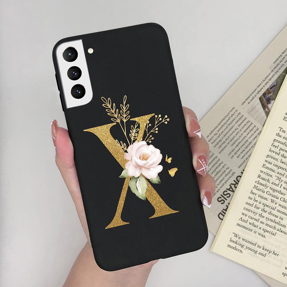 For Samsung S21 FE S21 Ultra Plus Case Slim Soft Cute Letters Cover For Samsung Galaxy S21 Plus 5G S21+ S 21 Ultra Phone Cases