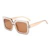 Women's Large Frame Rhinestone Sunglasses with UV Protection - Stylish Outdoor Shades