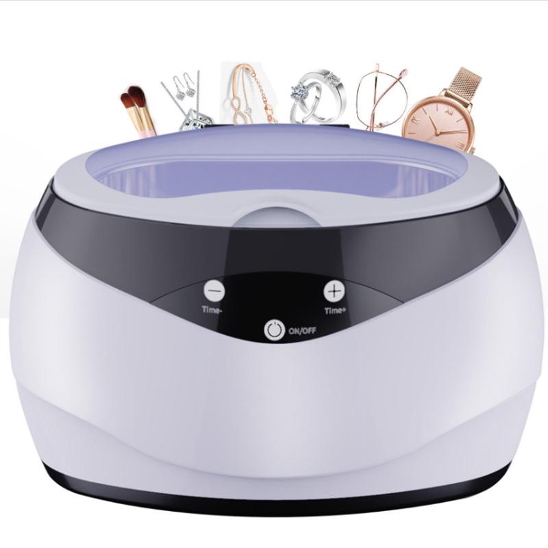 Multi-functional Ultrasonic Cleaner for Dentures, Jewelry, and Glasses