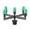 Garden Irrigation Misting System Watering Atomizing Sprayer 5-Way Wide Range Atomization Fogger Nozzle Cooling Humidify Supplies