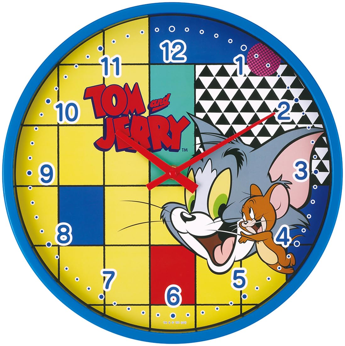 

Skater Wall Clock Tom Jerry TOON & ZHW1-A
