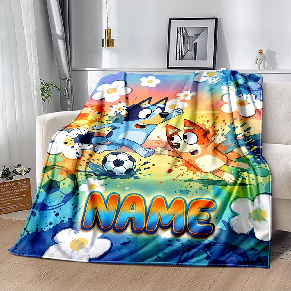 Sunny Day Adventure Customize Text Blanket Throw Customizable Blanket Ultra-Soft Throw For Chair Picnics Living Room Livingroom for All Occasions