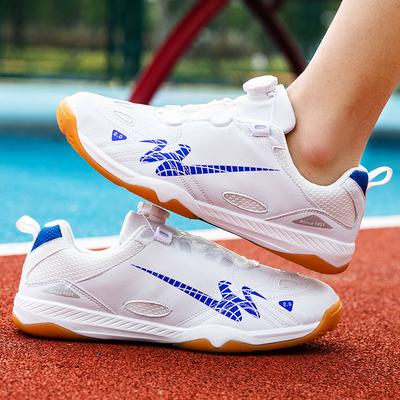Professional Table Tennis Shoes for Men and Women, Outdoor Fitness Badminton Shoes, Indoor Training Tennis Shoes, Sizes 31-45