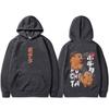 Anime Chainsaw Man Denji Pochita Funny Graphic Hoodie Men Women Clothing Manga Oversized Hooded Sweatshirt Hoodies