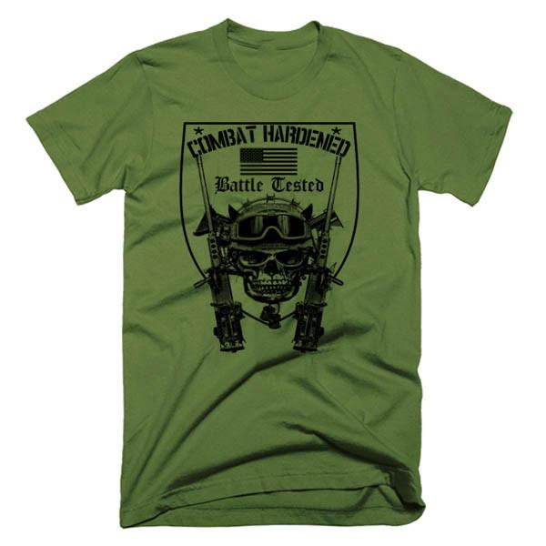 Армия Флот Пулеметчик Снайпер Десантник Боевые Силы Унисекс Футболка S