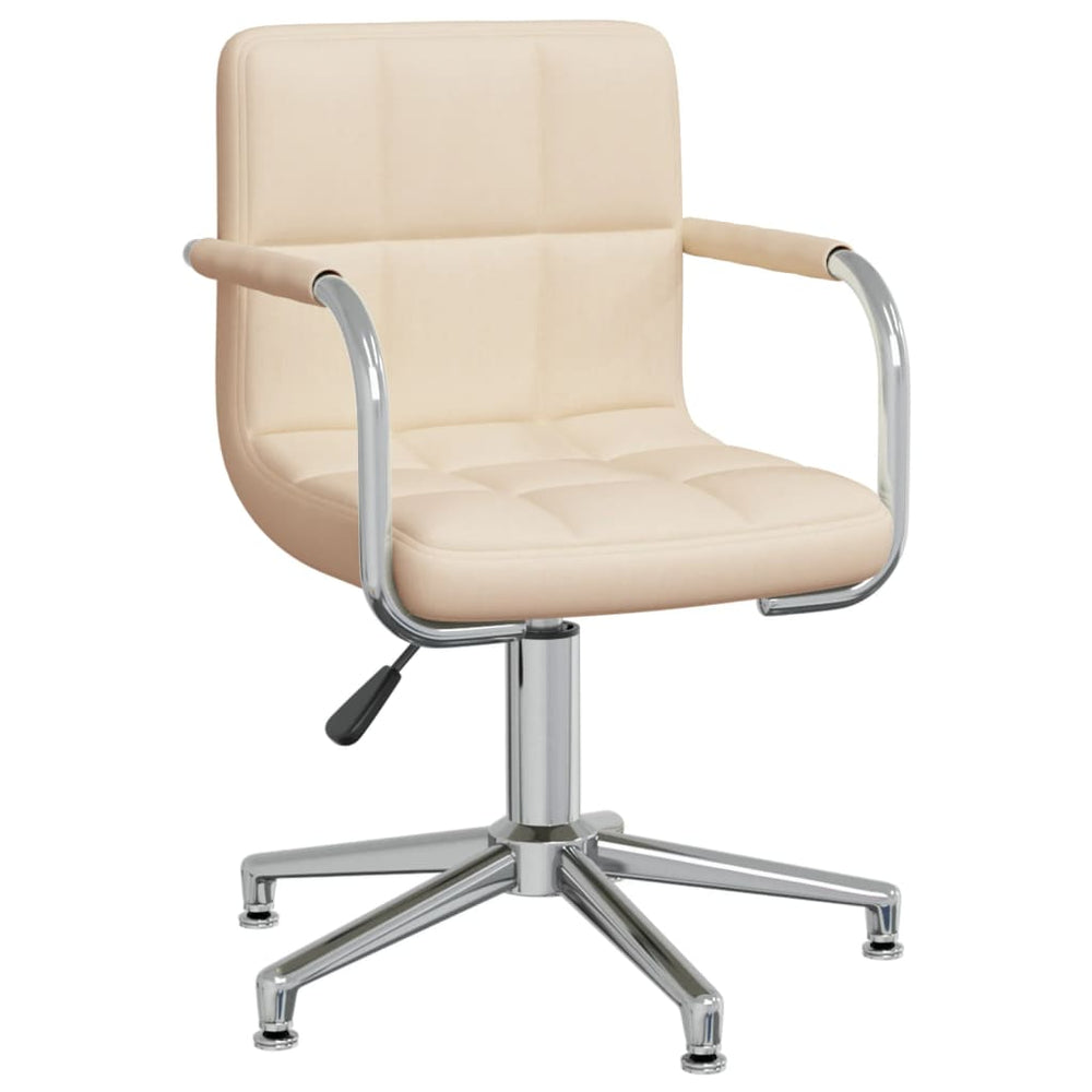 Chaise pivotante de salle à manger  Tissu