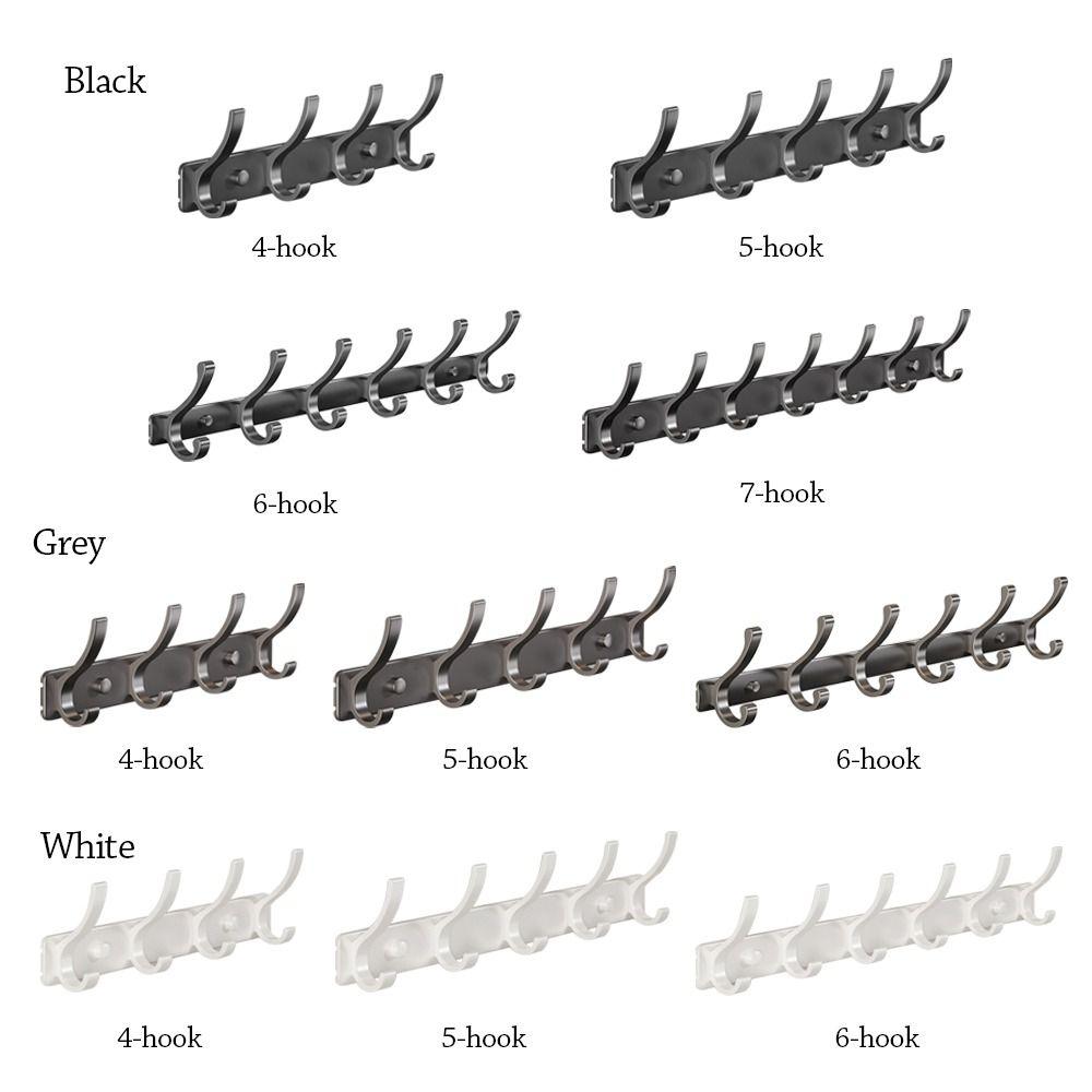 Over-the-door Robe Hooks Wall-mounted Clothes Holder Durable Kitchen Accessories