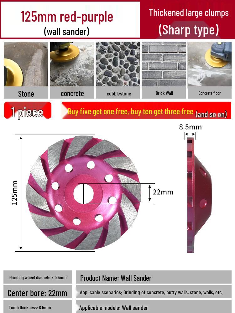 Diamond Concrete Grinding and Polishing Disc for Angle Grinders