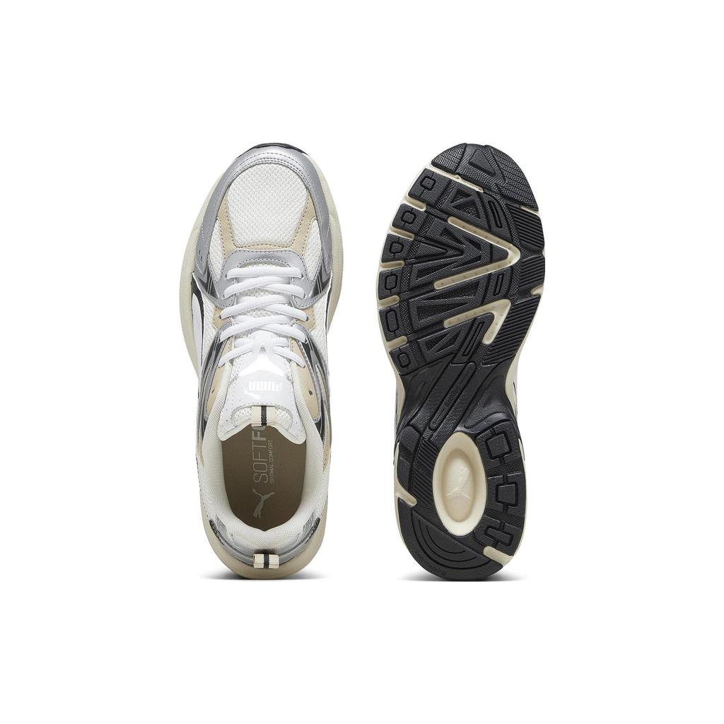 Puma Milenio Tech Teplá bílá Stříbrná Unisex Tenisky 392322-04