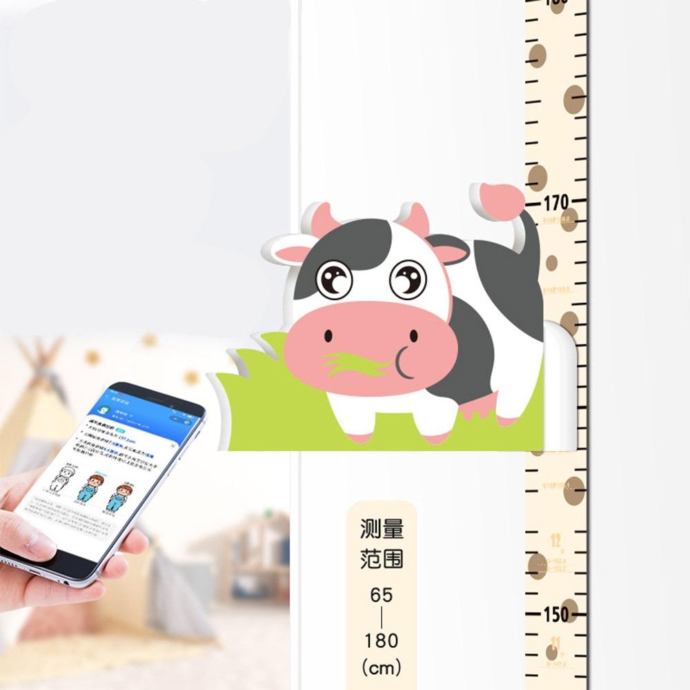 Self-adhesive Height Measuring Ruler Animal Magnetic Wall Sticker for Children