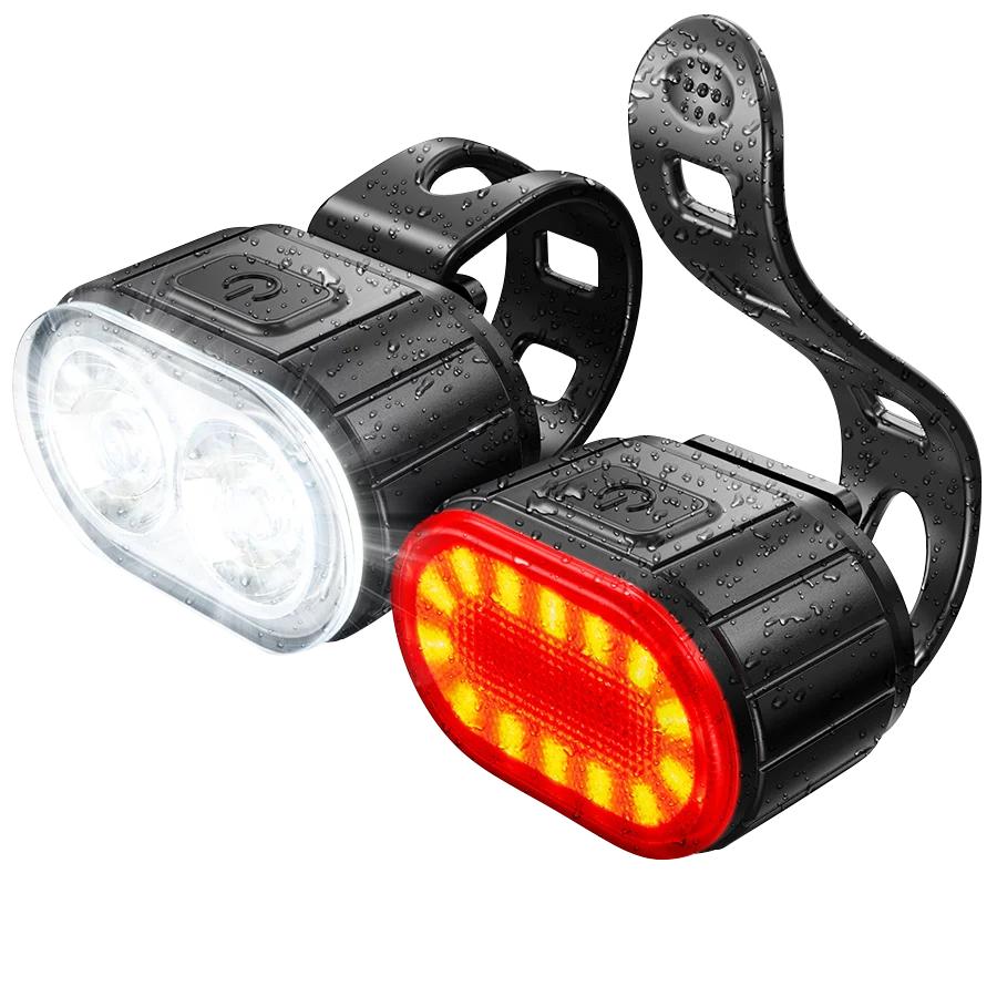 9000LM Powerful LED Flashlight Bycicle Lamp Tactical Bike Torch T6 Zoomable Lanterna 5 Mode Outdoor Running Using AAA or 18650