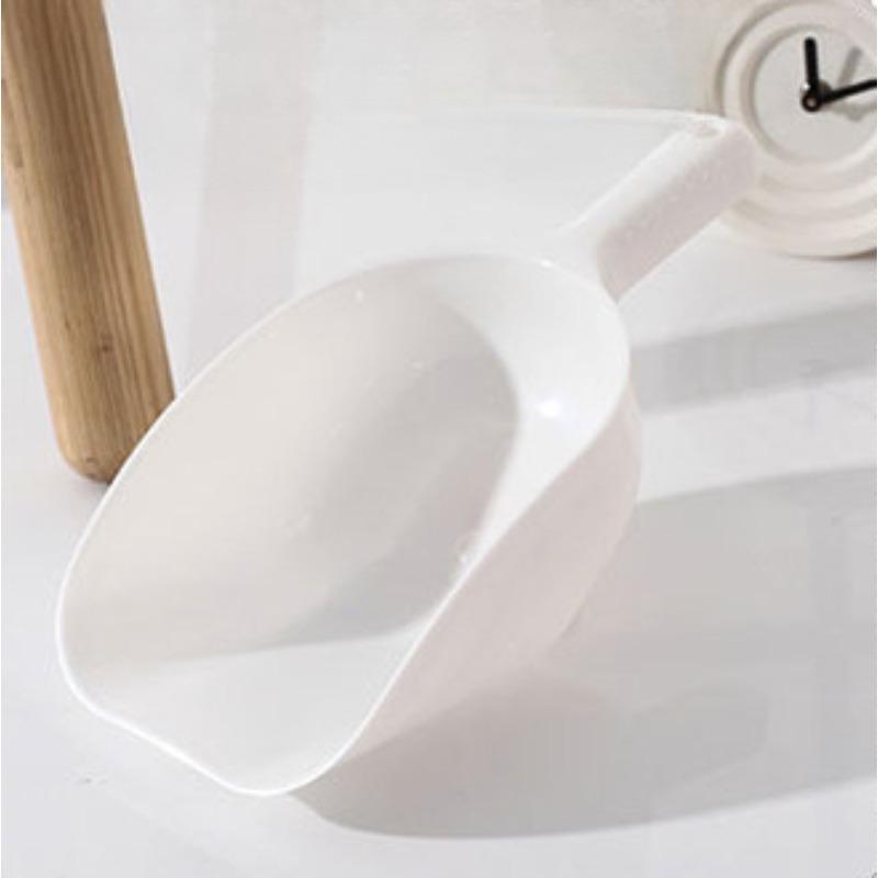 

Household Rice Shovel Plastic Ice Shovel Kitchen Tools Children s Beach Shovel Thickened Durable and Easy To Use, Industrial Shovel Shovel 30*14 * 9cm білий