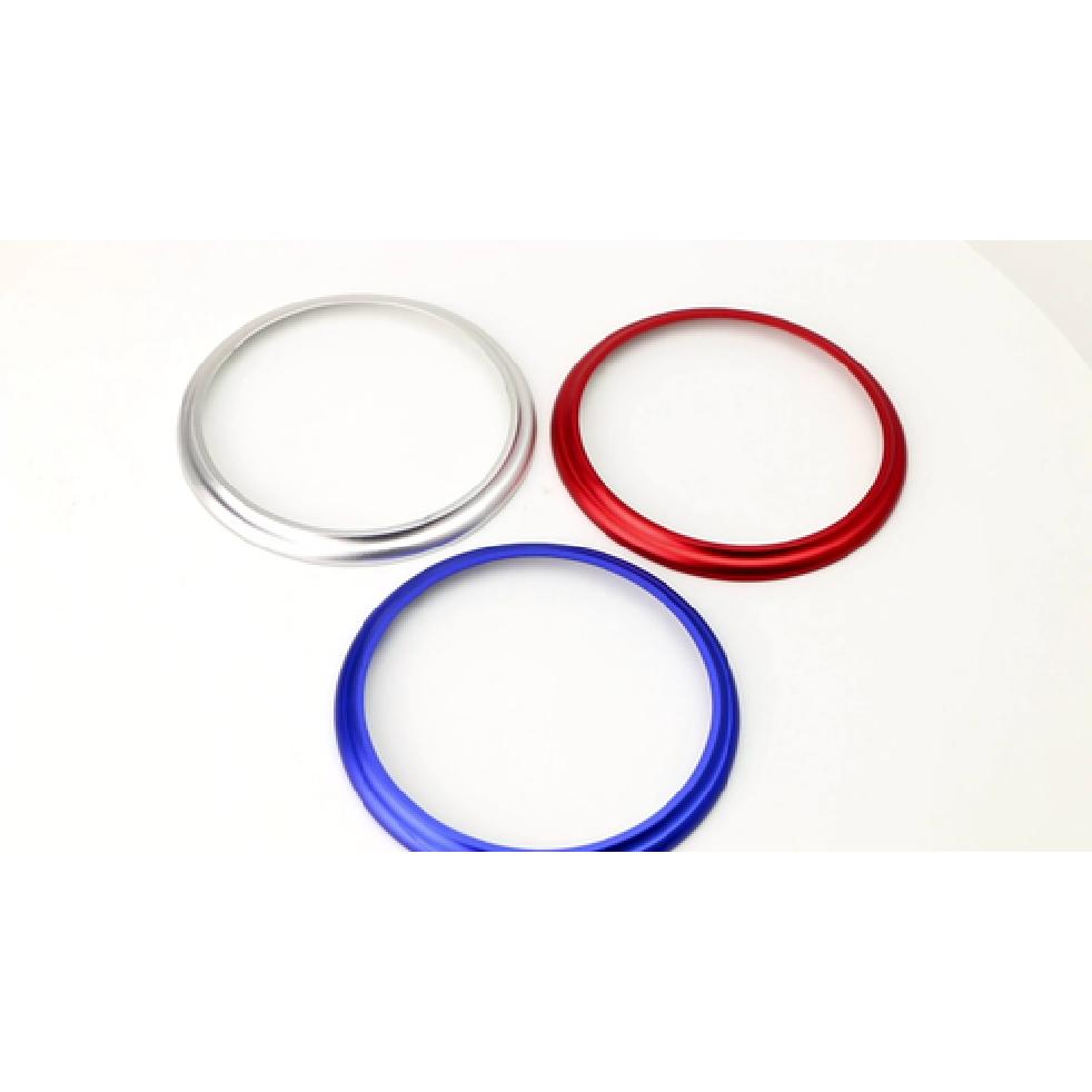 Silver AC Vent/Opening Trim Decoration Cover Ring For Scion FR-S, Toyota 86, BRZ