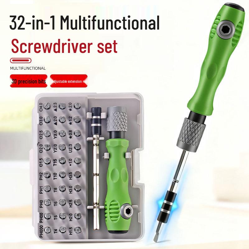 32-in-1 Universal Multi-Function Screwdriver Set with Disassembly Tools