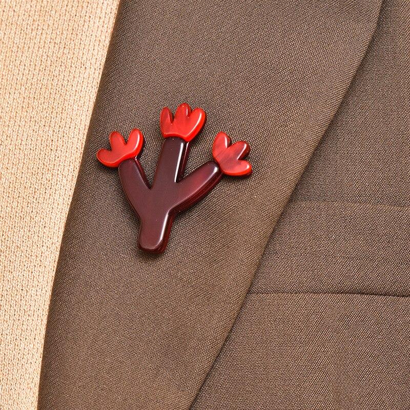 Blucome Modische Arcylic-Tierbrosche, süße Anime-Kaktus-Vogel-Form, mehrfarbig, für Frauen und Männer, Anzug, Kleid, Anstecknadeln