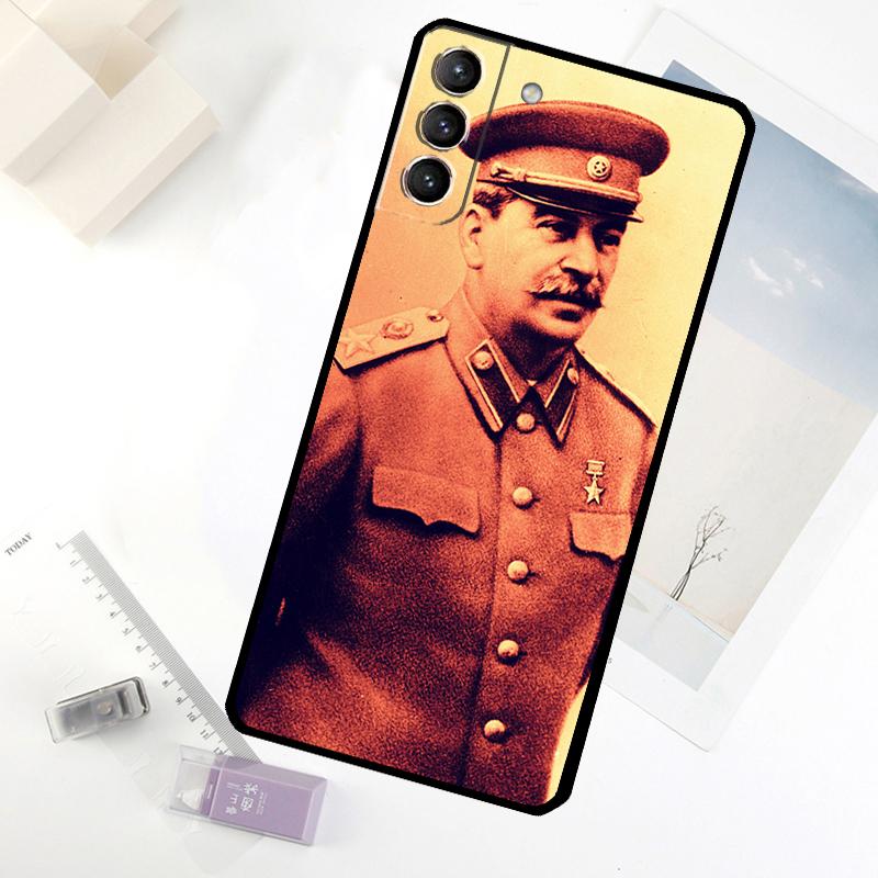 Russian Commander Stalin Phone Case For Samsung Galaxy S20 FE S21 S22 S23 S24 S25 S26 Ultra S10 S25 Plus S25 FE Cover