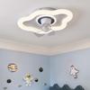 Nordic Minimalist LED Ceiling Fan Light for Master Bedroom
