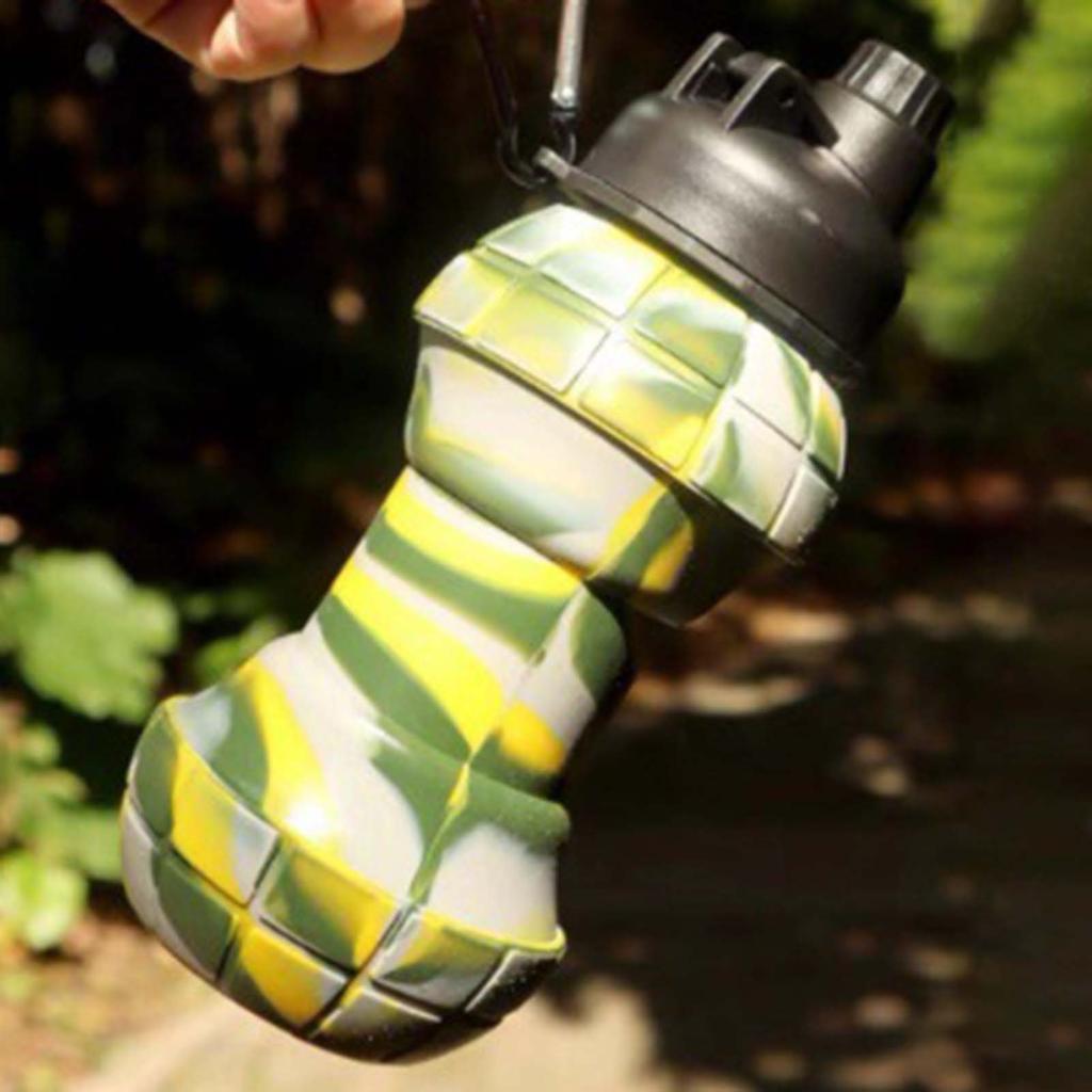 Sport-Wasserkocher, große Kapazität, platzsparend, praktisch, langlebig, faltbar, für Reisen, Camping, Wasserflasche, Outdoor-Versorgung