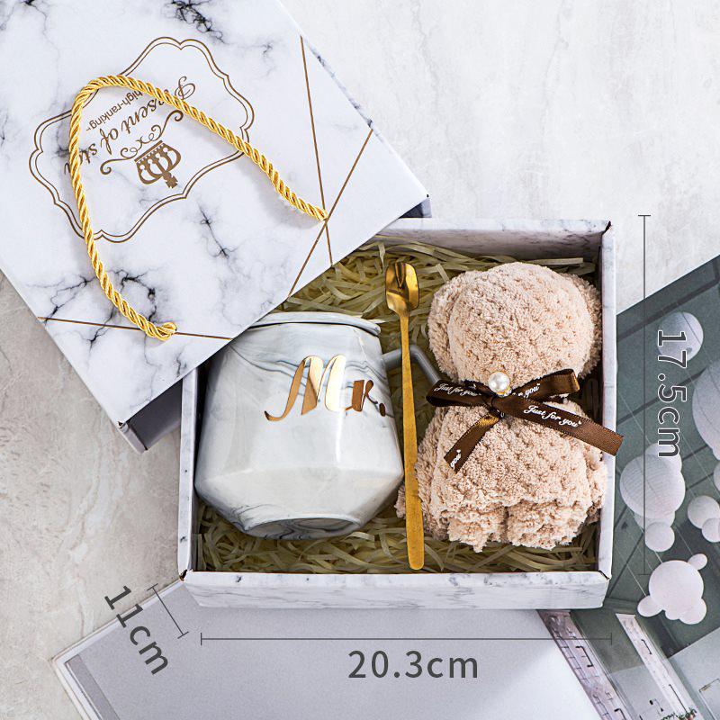 Anniversary Opening Gift Set: Mugs, Towel, Souvenir for Customers and Employees