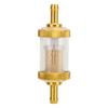 Motorcycle Fuel Gasoline Filter Carving ABS Heat Resistance for 6mm Diameter Motorbike