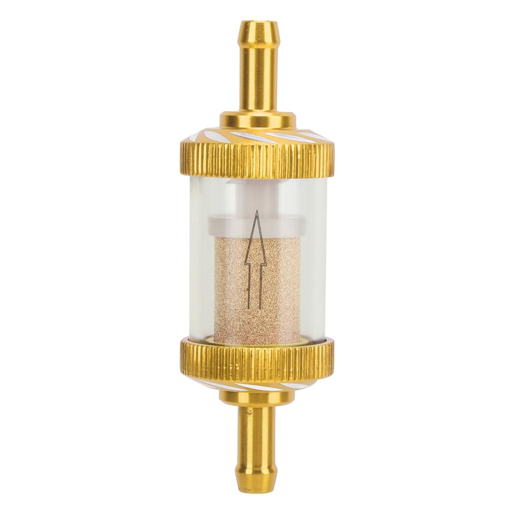 Motorcycle Fuel Gasoline Filter Carving ABS Heat Resistance for 6mm Diameter Motorbike