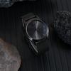 BUREI Men's Analog Quartz Watch, Waterproof, Popular, Simple, Stylish, Business, Casual, Leather Strap, Makes a Great Gift