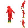 Kinder Sonic The Hedgehog Roter Knuckles Cosplay Kostüm Jumpsuit Für Unisex