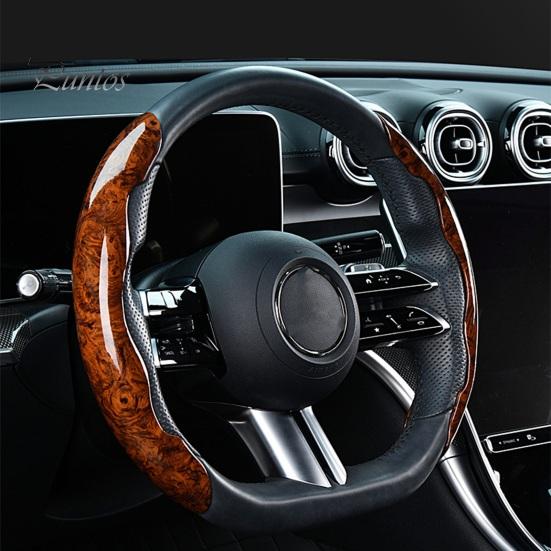 1 Pair Durable Super-thin Breathable Steering Wheel Protector Anti-skid Steering Wheel Cover Automobile Accessories