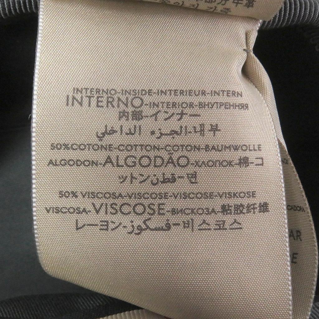 Excellent GUCCI hat Off The Grid GG logo bucket gray Nylon mens 627115 Used